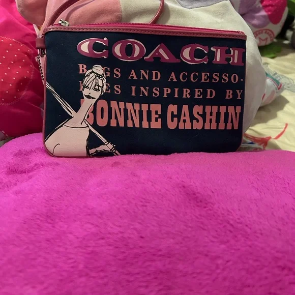 Coach Bonnie cashin GUC wristlet kisslock - Picture 9 of 9